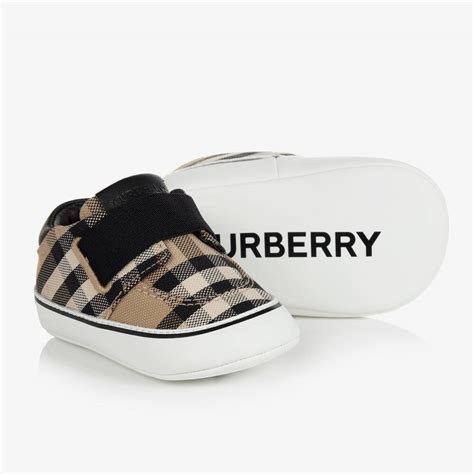 baby burberry shoes